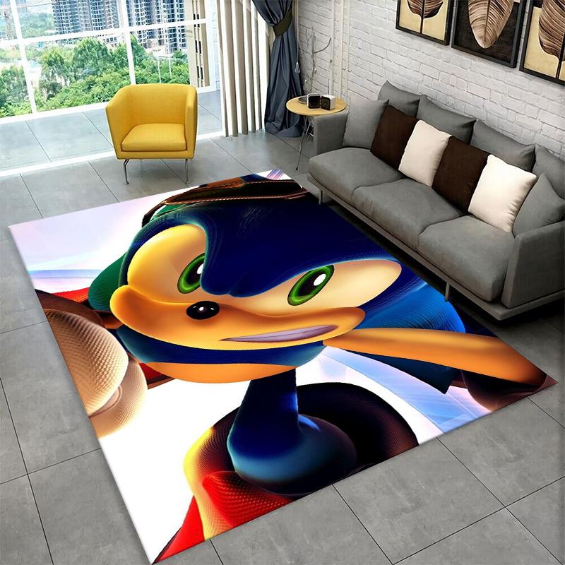 

Classic S-Sonic Cartoon Game Carpet Rug for Playroom Bedroom Living Room Sofa Home Decor,kid Area Rug Non-slip Floor Mat Gift 40x60cm