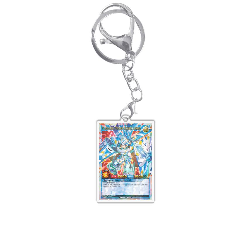Keychains for Yugioh Rush Duel Rd Princess Cosmos Deathtacle Acrylic Pendant Backpack Ornament Decoration Anime Game Fans Gift