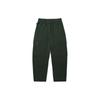 Vans Solid Color Lace-Up Knitted Straight Leg Casual Pants Unisex Bottoms Dark-Green VN000FR7BZ0