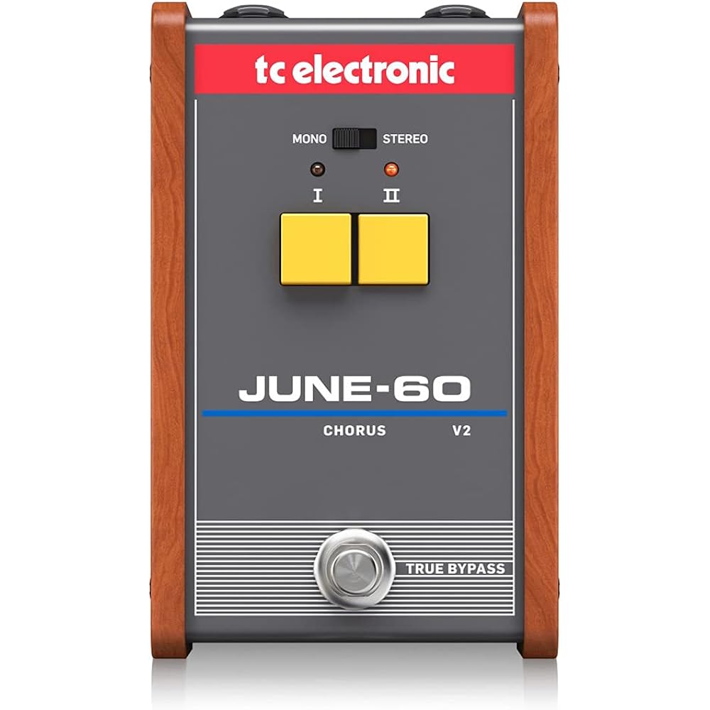TC Electronic Analog BBD Chorus Pedal JUNE-60 V2