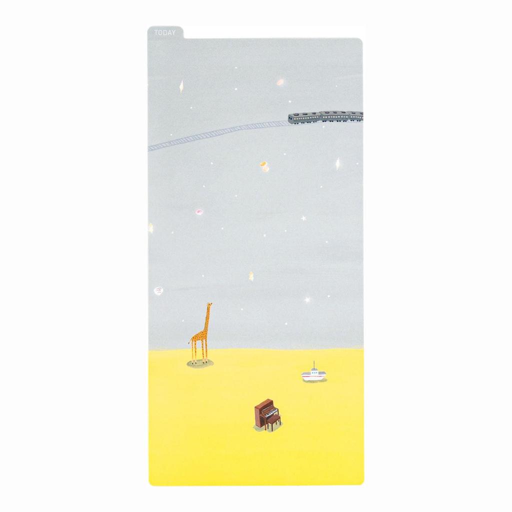 Hobonichi Techo Hiroko Kubota Hobonichi Underlay Shell Star Weeks Size Planner Accessory (planner) - / - -