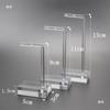 Acrylic Earring Holder Stand - Simple Display for Studs, Dangles, and Jade Jewelry Accessories
