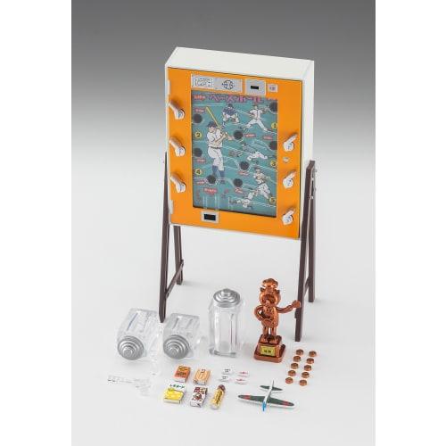 Hasegawa 1/12 Movable Figure Accessory Series 10 Yen Game (Baseball) Plastic Model FA14