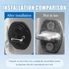 4PCS Car Door Strike Protector with Full Adhesive Backing,Upgraded Car Door Lock Cover for Cars Doors Latch Protection/Decorations,TPE Cars
