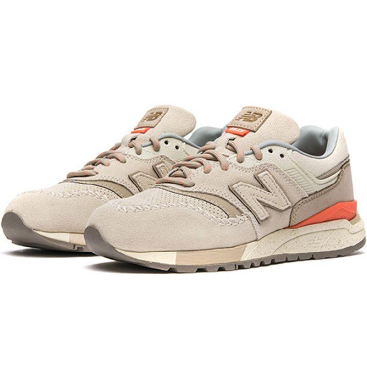 New Balance NB 997 Retro Fabric Low Top Marathon Running Shoes Women sneaker Beige WL997HSB