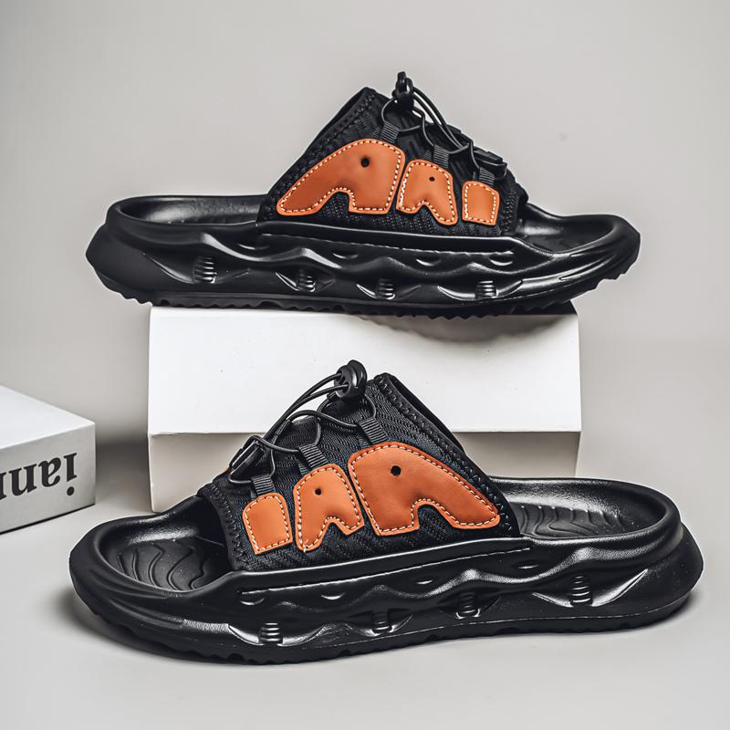 Móda CYYTL Pantofle Pánské Letní Ležérní Venkovní Plážové Boty Sandály Chůze Nazouváky Pohodlí Luxusní Značkové Kožené Módní Lehké