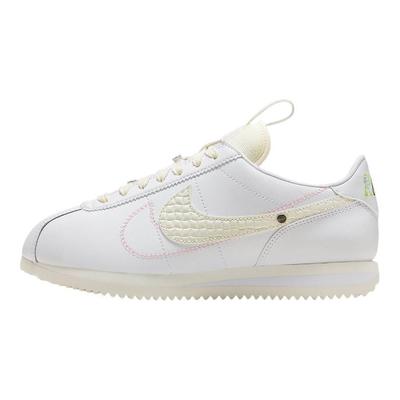Cortez 23 Wygodne Sportowe Skórzane Antypoślizgowe Trwałe Niskie Codzienne Buty do Biegania Damska Sneakers Białe FD4620-111