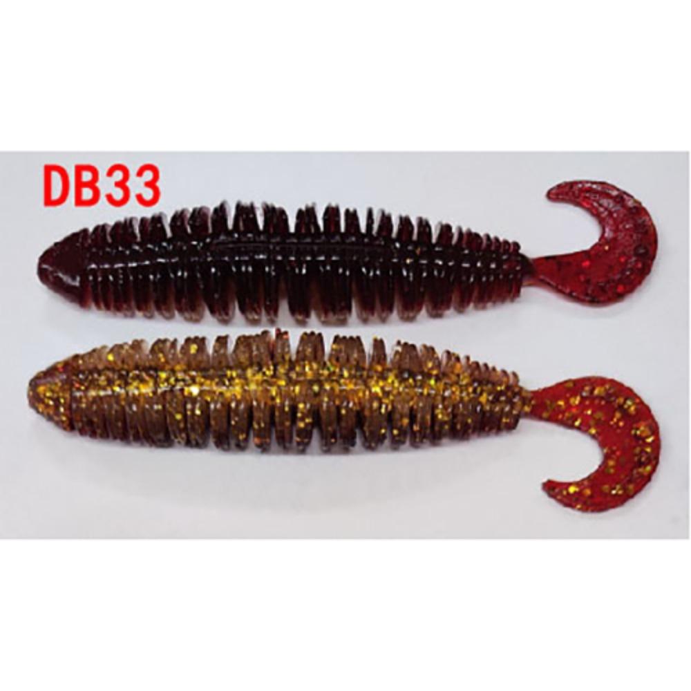 

6PCS PVC Fishing Jig Lure 7.6cm 3.4g Floating Minnow Baits Fishing Soft Lures Fishing Accessories коричневий