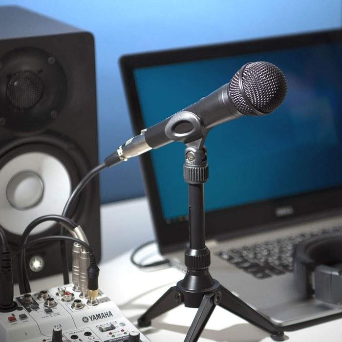 Yamaha Dynamic Microphone DM-105 (Black/White) with 5m XLR-to-Phone Cable