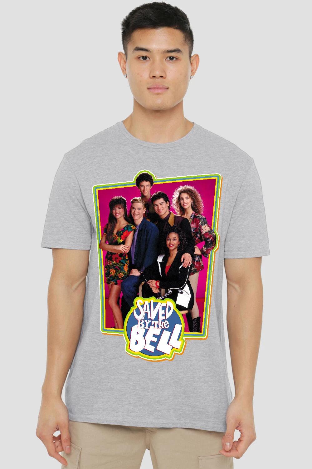 

SAVED BY THE BELL THE CREW - Men s T-Shirt S-2XL - ATHLETIC HEATHER 4XL