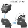 Godox TTL Hot Shoe Riser for and Compatible with Fuji Mini Flash Tilt 30mm Height TR-F X3F, iT30Pro, F, iT20, F, iM22, iM20, iM30, Cameras, Accessory,