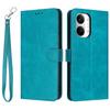 Wallet Case for Poco X8 Pro Max 5G - Leather/PU, Green, With Lanyard