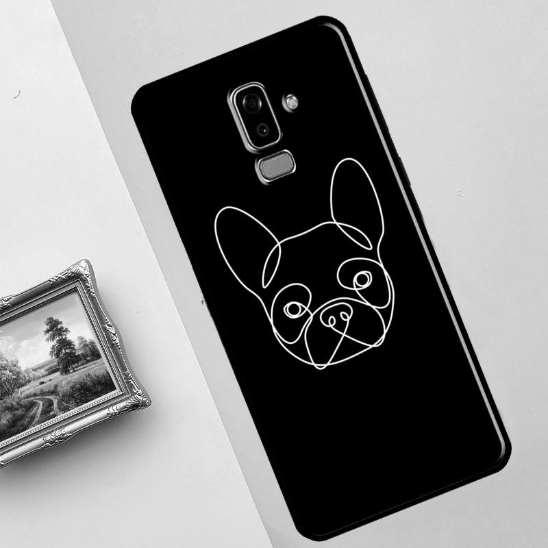 Süße Französische Bulldogge Hülle Für Samsung Galaxy J3 J5 J7 2017 J1 A3 A5 2016 A7 A9 J8 J6 J4 A6 A8 Plus 2018 Funda
