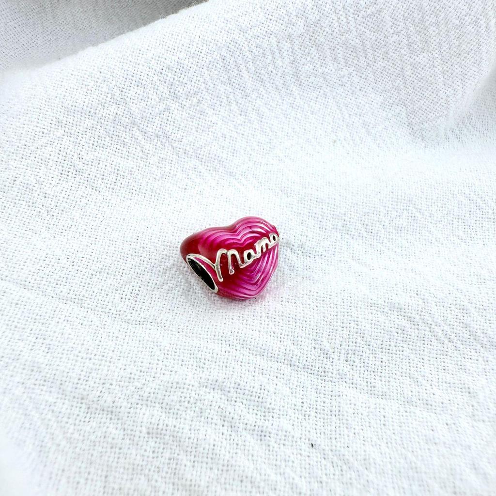 Heart-Shaped Silver-Plated Beads for Jewelry Making - 2025 Style