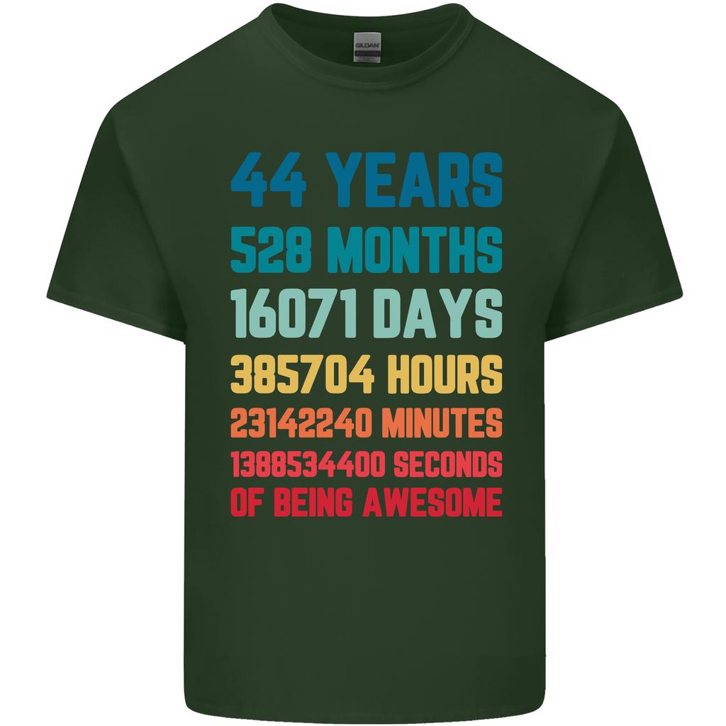 44th Birthday 44 Year Old Unisexs Light Cotton TShirt