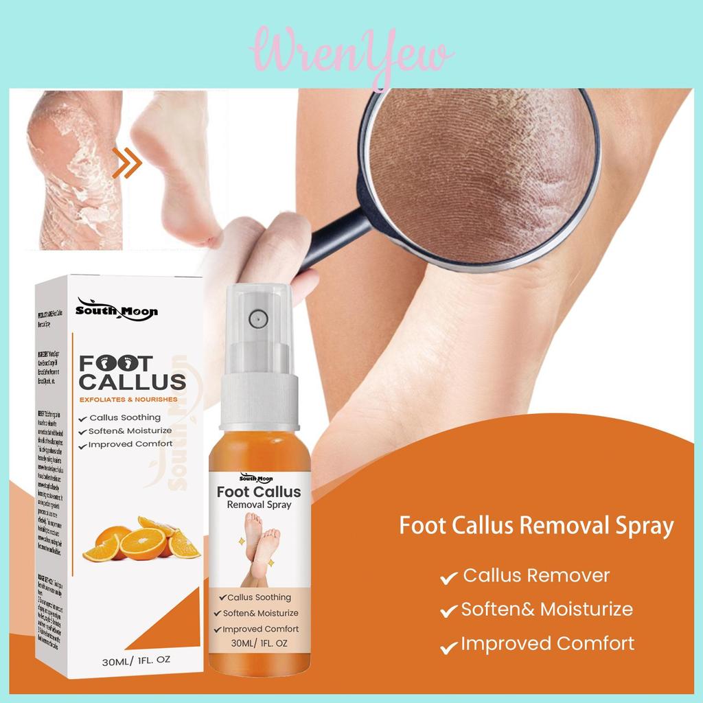 South Moon Foot Exfoliating Spray Moisturizing Dead Skin Removal Hydrating