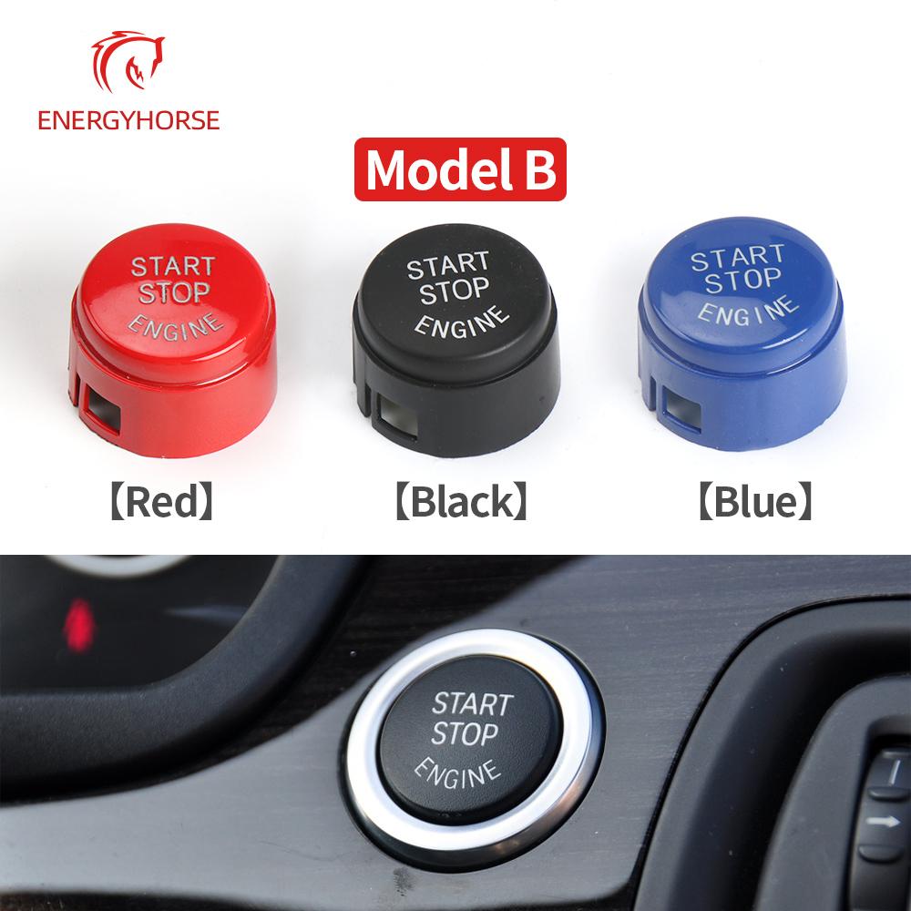 New Car Engine START Button Replace Cover STOP Switch Accessory Key Decor for BMW F10 F11 F06 F07 F02 F01 F30 F34 3 5 6 7Series