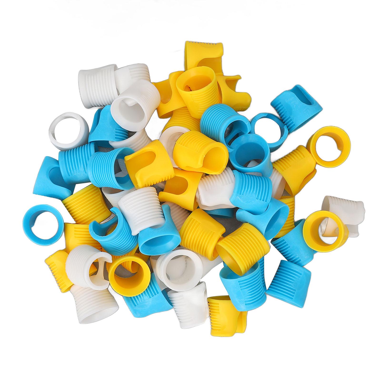 

60 шт. чехол для тату-картриджа, высокопрочный силиконовый чехол для пальца, держатель для тату-картриджа