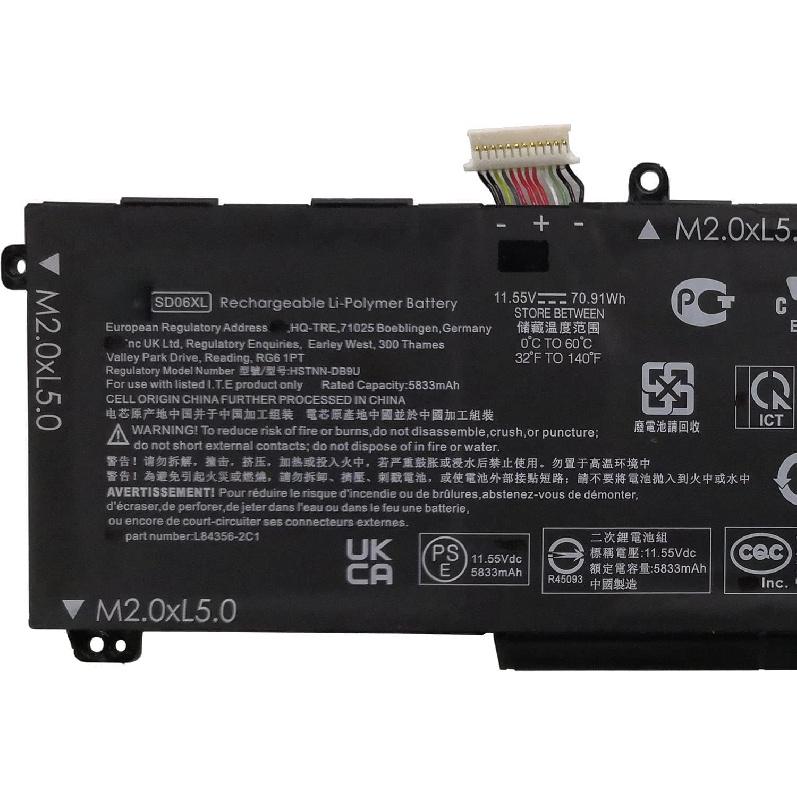 SD06XL Laptop Battery Compatible with HP Omen 15-EK 15-EN 15-ek0xxx 15-ek0013dx 15-ek1013dx 15-EK0019NR EK0008CA EK1017TX 15-en0xxx 15-en0023dx