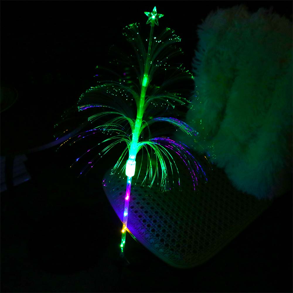 Waterproof Solar Fiber Jellyfish Lamp Christmas Tree Christmas Tree Light Jellyfish  Lights  Garden