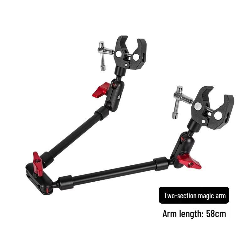 Rongyu Dual-Arm Universal Clamp Stand for Barcode Scanners