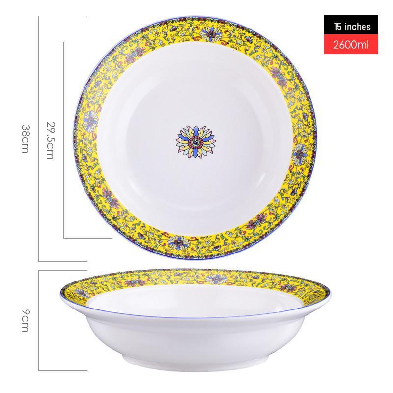 Large Ceramic Bowl for Soup, Noodles, Boiled Fish, Pickled Fish, and Dough Mixing - Mao Xuewang Commercial Use