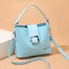Fashionable and Trendy Bucket Bag High-end Large-capacity Single-shoulder Bag Crossbody Bag Handbag