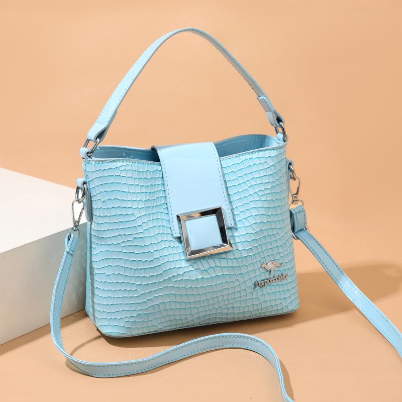 Fashionable and Trendy Bucket Bag High-end Large-capacity Single-shoulder Bag Crossbody Bag Handbag