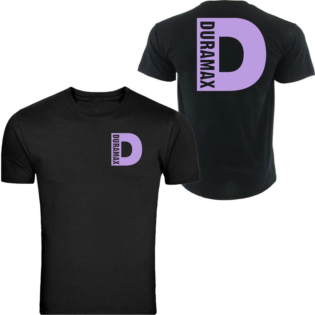 Duramax Big D Design TShirt Unisex Black Color Front Back S 4XL