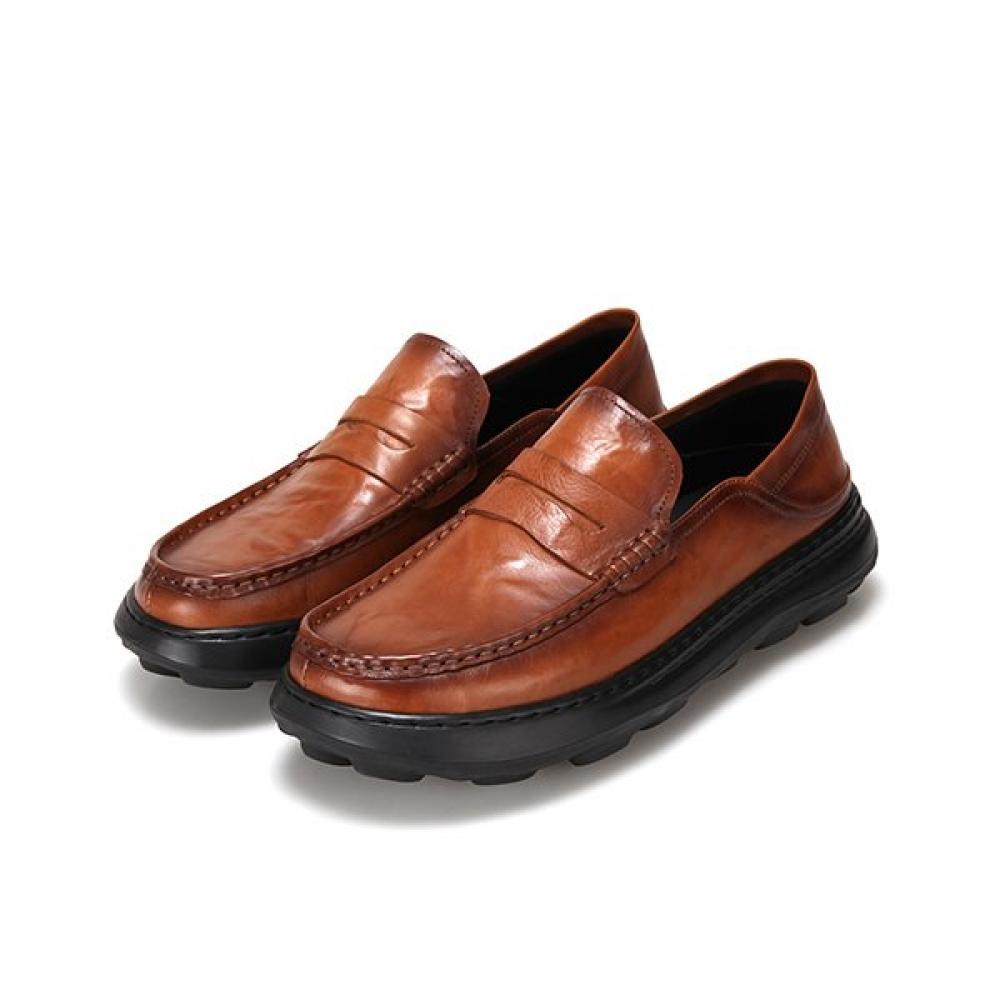 Barbara Leather ClaSSic 3cm Men S Penny Loafer Bmh103br 255