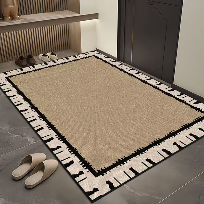 Entrance Door Mat Foyer Entrance Mat Dirt Resistant Household Carpet Wear-resistant Door Mat
