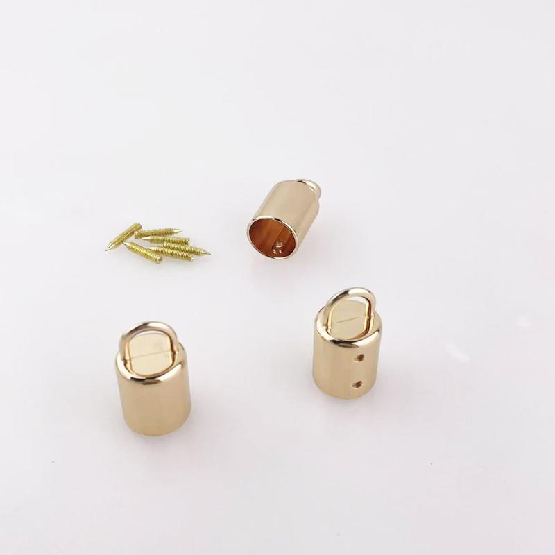10Pcs 14Mm Bag Metal Buckles Handbag Strap Tassel Cap Clasp Hook Connector Hanger Rope Cord Lock Diy Hardware Accessories