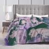 Super Warm Blanket Students Camping Conan Edogawa Throw Blanket  Flannel Bedspread For Couch Bed Print Sofa Bed Cover