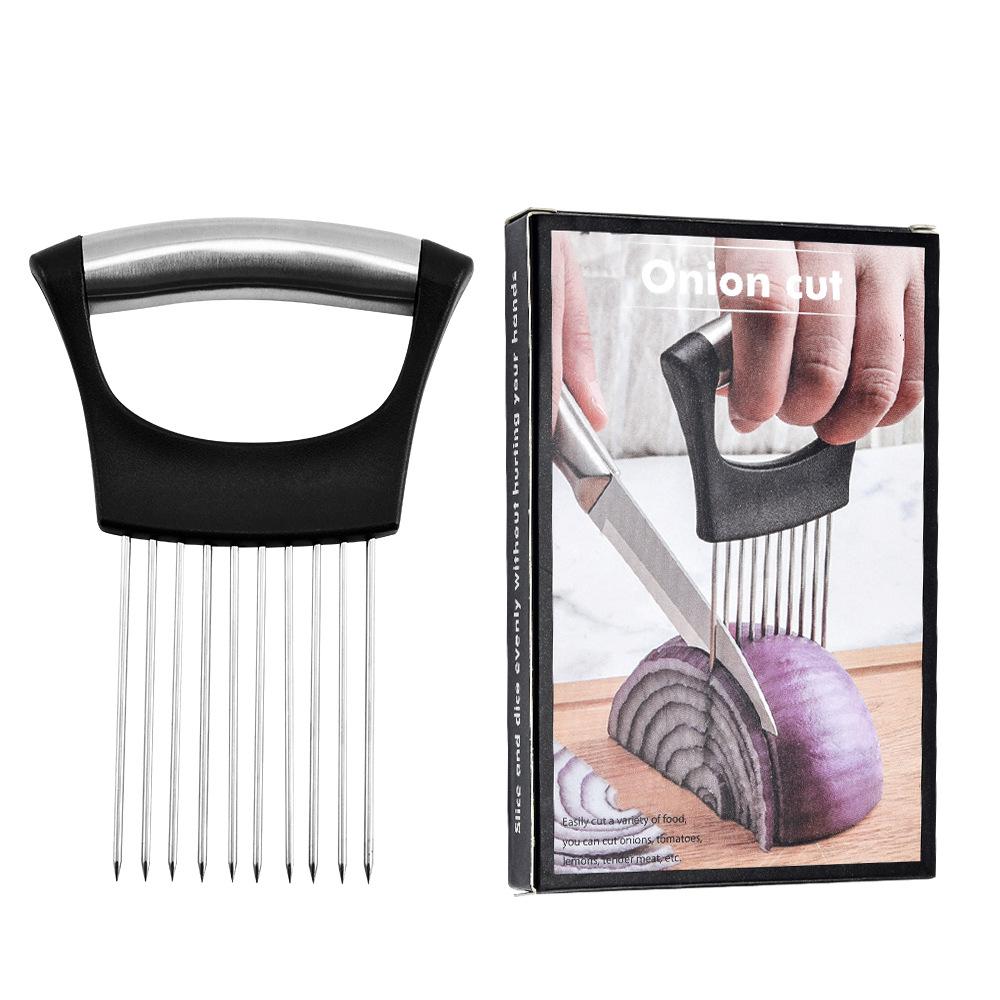 304 Stainless Steel Onion Holder & Meat Tenderizer Needle