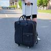 Women's Universal Wheel Trolley & Backpack Travel Bag - Large, Lightweight, Ideal for Short Trips & Carry-On Luggage