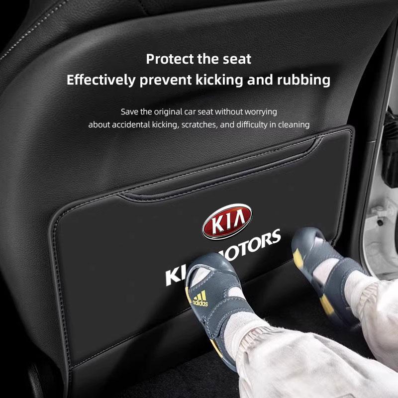 Car Seat Back Protector Anti-Kick Wear Resistant Dirty Accessorie For Kia KN GT-Line Sportage Ceed Rio Picanto Sorento Soul