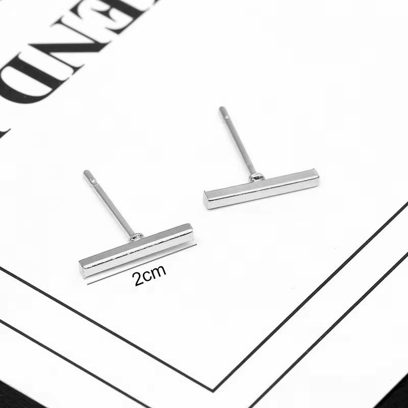 One Character Earrings for Girl Earring for Women Fashion Personality Brincos Wedding Jewelry