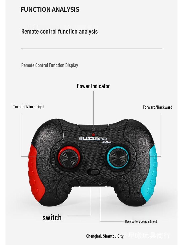 Super Large Off-Road RC Car - Durable Rear-Wheel Drive, Climbing & Drifting Toy for Boys