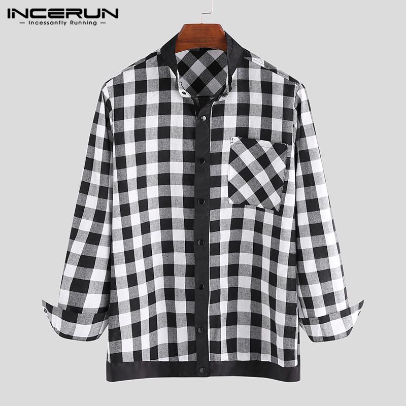 Prsun Men Slim Retro Plaid Long Sleeve Casual Button Down Shirt Tops Prsun Men Slim Retro Plaid Long Sleeve Casual Button Down Shirt Tops