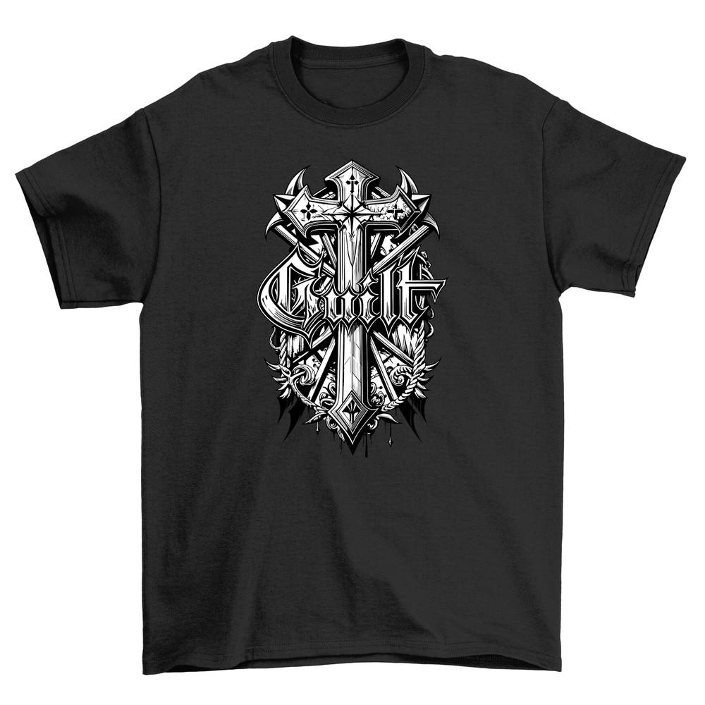 Gothic_91 T-shirt - Dark and Divine! Mysterious Design for Edgy Souls. Unisex Prin