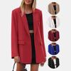Women S Casual Loose Fit Blazer Commute Versatile Outerwear