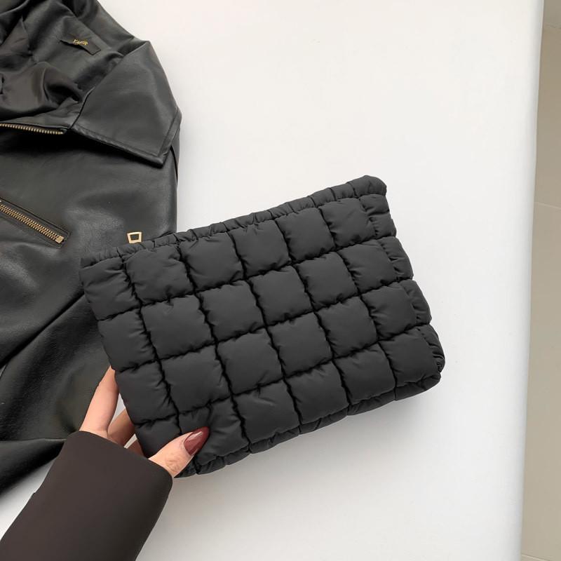 

Elegant Women s Makeup Clutch Bag In Various Colors With Soft Cotton Material And Trendy Look