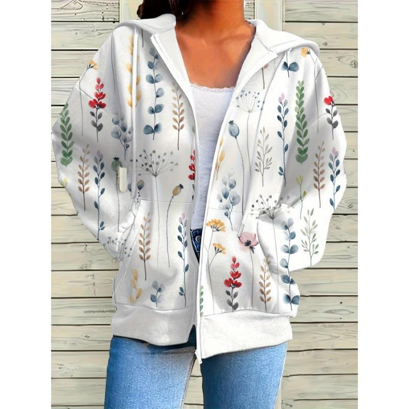 Women's 3D Zipper Hoodie