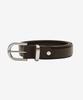 MINAV Minimal Real Leather Belt [Brown]