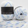 Woolen Yarn Triple Brands Soft Milk Cotton Solid Color Knitting Yarn