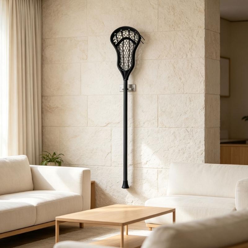 Bat Storage Rack Wall Mount 4 Pack Acrylic Holders for Garage Display, Home Wall Use, and Daily Access Needs