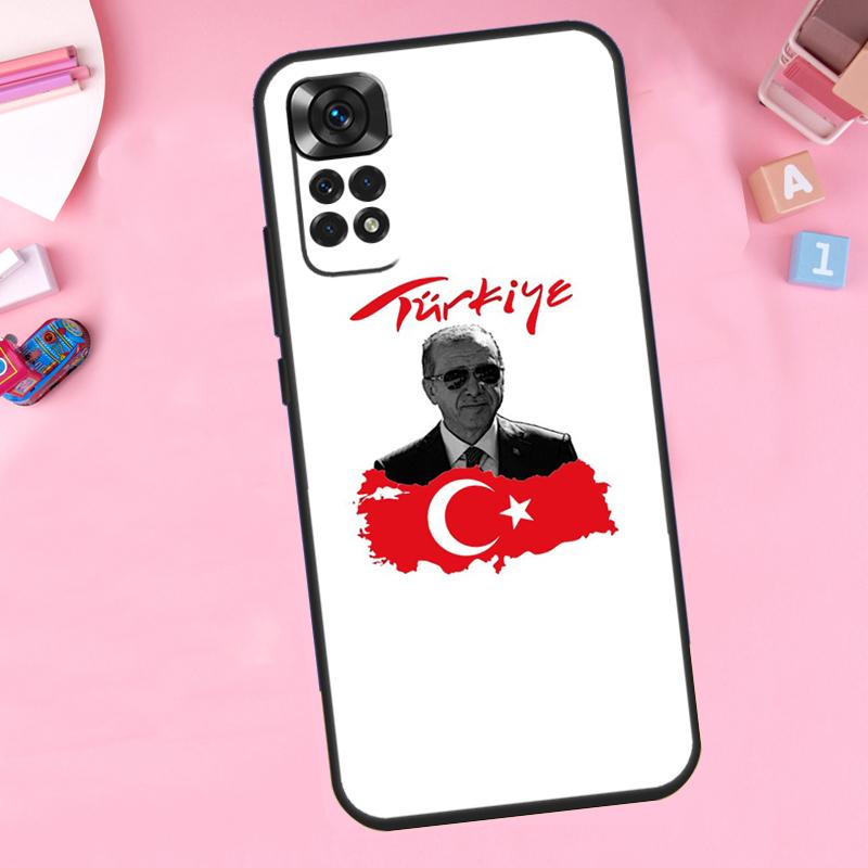 Turkey Recep Tayyip Erdogan For Xiaomi Redmi Note 13 14 9 10 11 12 15 Pro Plus Phone Case For Redmi 15 C 14C 10C 12C 13C