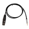 Nylon Braided Microphone Audio Cable Balanced Balanced Analog Mic Cord  Recording Studio