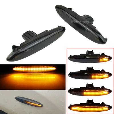 2Pcs for Lexus IS250 IS350 SC430 Toyota MARK X REIZ CROWN UZZ40 Highlander Camry 40 LED Dynamic Side Marker Turn Signal Light