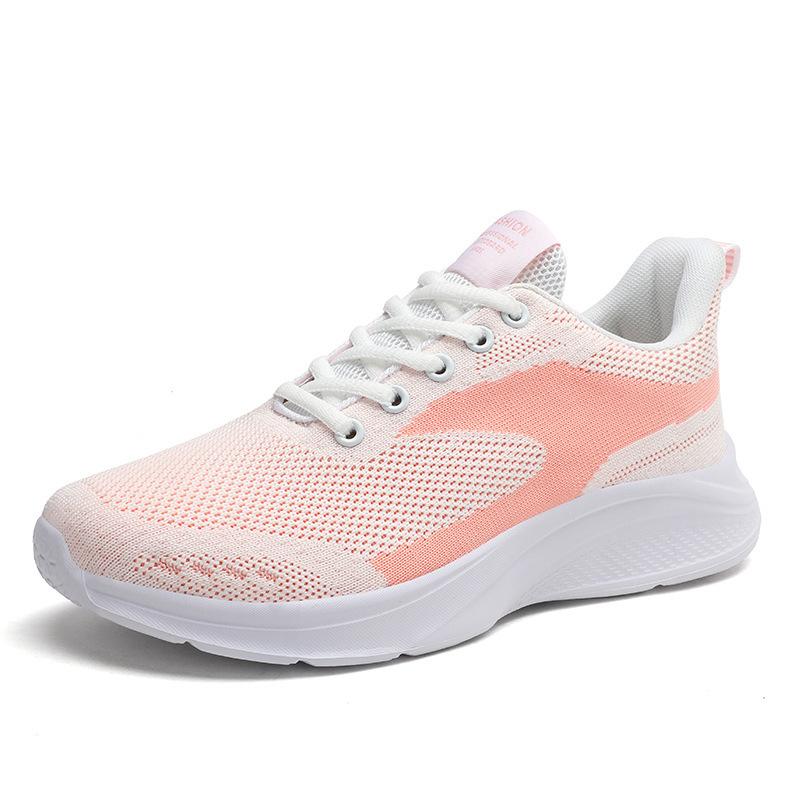 

Спортивная обувь большого размера женская весенне-летняя новая сетчатая дышащая студенческая обувь для бега женская ультралегкая с мягкой подошвой обувь для путешествий 41